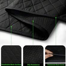 Golf Cart Seat CoversUniversal Golf Cart Seat Towel Blanket with 4 Front Pockets Waterproof and Anti-Slip Bottom Golf Cart Accessories Fits for EZGO  Club Car Black - Azul profundo - Ver 5
