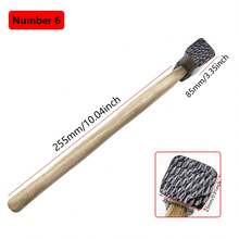 1PC Jewelry Tool Texture Hammer With Wooden Handle Punch Printing Metal Mallet For Jewelry Repair & DIY Carving Tools - A - View 20