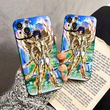 Estuche para teléfono con diseño de héroe de armadura dorada Compatible con estuches para teléfonos   17  16 Pro Max  15 Pro Max  13 y  12 Hecho de material de TPU con protección mejorada para lentes y un diseño de pupila, protección total contra caídas, elegante y de alta gama Un regalo perfecto para familiares, amigos, seres queridos, novios/novias y para días festivos y aniversarios - Negro - Ver 5