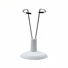 [Minimalist Style] For Labubu Adjustable Metal Doll Stand | 12-15cm Teddy Bear/Action Figure Display Stand, Black/White Base, Portable Photography Prop (Multiple Angle Fixation + Plush Doll Storage Rack) - Multicolor - View 10