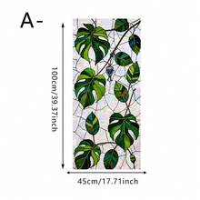 1/3 miếng phim dán cửa sổ họa tiết lá Monstera và dây thường xuân nhiệt đới, phim dán kính tĩnh điện PVC có thể tái sử dụng với hiệu ứng lăng kính cầu vồng, thích hợp cho cửa kính trượt, phòng tắm, phòng ngủ, văn phòng và trang trí nhà cửa. - Tròng kính màu - Xem 11