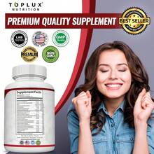 Blood Sugar Complex Supplement - Supports Healthy Blood Sugar Levels Already Within Normal Range AllNatural With Cinnamon, Bitter Melon, Chromium, Mulberry, Alpha Lipoic Acid, Non-GMO, 60 Capsules - 60粒膠囊 - 查看 7