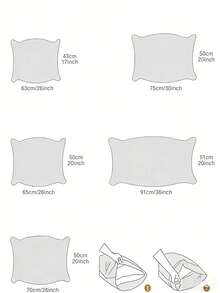 2件装缎面枕套，柔软顺滑，呵护秀发和肌肤，信封式封口（不含枕芯），白色 - 奶油白 - 查看 4