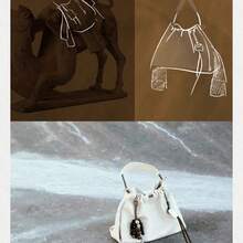 Songmont High-End Tote Bag For Daily Commuting - Màu gỗ mun, cỡ trung bình, hiện có sẵn. - Xem 7