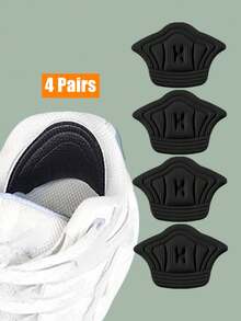 Miếng lót gót giày chống trượt, miếng đệm gót giày, dụng cụ điều chỉnh kích cỡ giày - Ngăn ngừa trượt, ma sát, phù hợp với giày cao gót, giày thể thao, giày thường ngày và giày trắng. - màu đen - Xem 7
