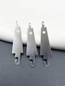 5pcs Cross Stitch Accessories Kit: 5cm Steel Needle Threader, Iron Hook Needle Threader, Double Hook Puller Tools - Double-ended Thread Puller - View 9