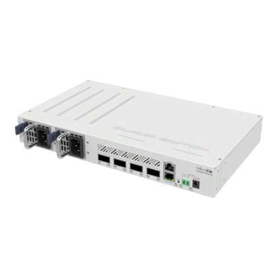 Mikrotik CRS504-4XQ-IN CRS504-4XQ-IN - Cloud Router Switch de agregación con 4 QSFP28 100 GB RouterOS L5