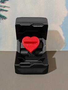 1pc/2pcs Engagement Ring Box – A Romantic Valentine's Gift To Preserve Your Promise, The Perfect Surprise For Your Girlfriend Or Wife. - Multicolor - View 3