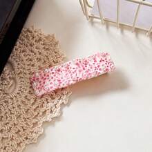 1pc Acetate Wavy Pearl Clip-On Side Bangs Clip (Suitable For All Seasons, Casual, Academic, Daily Wear) - Multicolor - View 7