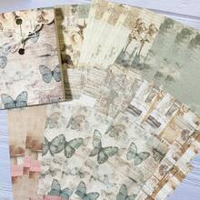 30 Tờ Giấy Trang Trí Sổ Lưu Niệm Phong Cách Cổ Điển Dùng Cho Album Và Thủ Công, Phụ Kiện Sổ Tay Cho Sổ Lưu Niệm, Sổ Nhật Ký, Giấy Trang Trí Sổ Tay, Trang Trí Ngày Lễ Giáng Sinh, Halloween, Ngày Valentine - giấy - Xem 15