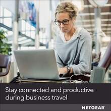 NETGEAR Punto de Acceso Wi-Fi móvil Router 4G LTE AC797-100NAS Velocidad de Descarga de 400 Mbps conectar hasta 15 Dispositivos Crear una WLAN en Cualquier Lugar gsm Desbloqueado - Negro - Ver 4