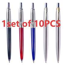 一套10支简易按压式钢珠圆珠笔，非常适合返校季、学习用品、课堂奖励、节日、生日、情人节礼物。 - 均碼 - 查看 3