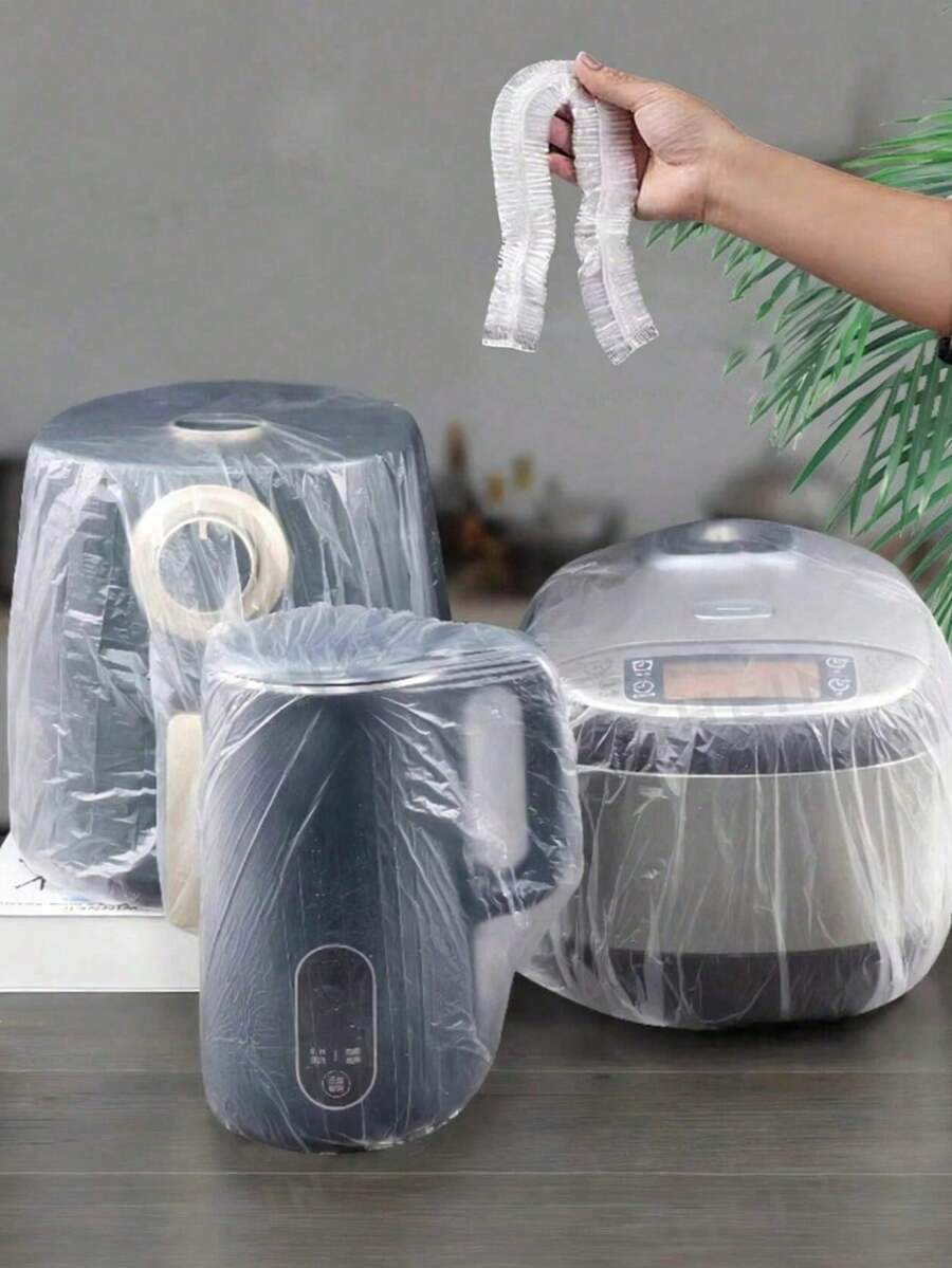 10/50/100pcs Household Appliance Dust Cover, Microwave Oven Dust Cover, Universal Plastic Transparent Protective Film Cover, Suitable For Electric Fan, Rice Cooker, Cookware, Baking Tray, Microwave Oven And Other Household Appliances, Queen's Day, Travel Essential, Wedding Favor, Y2K Style, Bedroom, Car Accessories, Kitchen Decor,Mother's Day Gift,Bedroom Decor,Garden,Kitchen Decor,Summer,Beach,Travel Essentials,Room Decor,Squishy,Graduation,Outdoor,Garden,Travel Essentials,Portable Essentials,Beach Essentials,Graduation Season,Commencement,Graduation Ceremony,Graduation Gift,Graduation Present,Graduation Gift,Graduation Present,Congrats Grad,Congratulations Graduate,Valedictorian,Finish School,Graduation Party,Outdoor Essentials,Travel Portable,Hiking Essentials,Camping Essentials,Portable Tools,Summer Essentails,Summer Portable