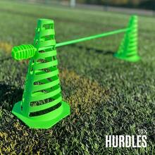 PRO Speed + Agility Set Multi-Sport Training Agility Poles Cones Speed Hurdles Soccer Tennis Crowd Barrier - como en la foto - Ver 8