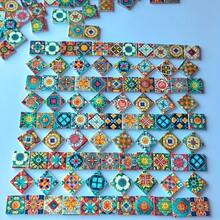 150g/300g Per Pack Colorful Mosaic Glass Decoration Pieces, Suitable For DIY Projects, Living Room, Kitchen, Bathroom, Home Decor, Art & Craft Wall/Floor Decoration, DIY Craft Material - New Hot-selling Item - View 4