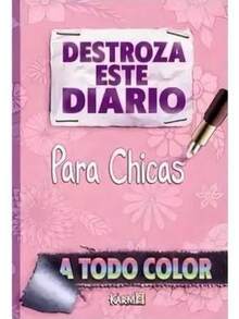LIBRO DESTROZA ESTE DIARIO PARA CHICAS - Libro único - Ver 2