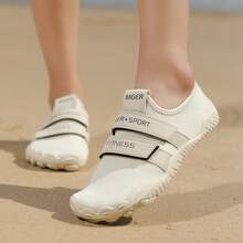 Couples Hiking Shoes, Slip-Resistant Training Gym Sneakers - Beige - View 5