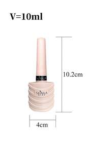 MISS SHAKA 10ml New Arrival Pink-Purple Glitter Nail Polish, 2026 Transparent Sparkling Whitening Nail Art Supplies, Valentine's Day - Multicolor - View 12
