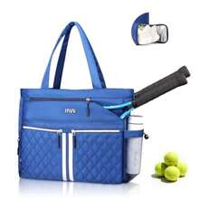 Tennis Gym Bag for Women Pro Style Gym Duffle Bags with Ventilated Shoe Compartment Tour Approved Travel Overnight Weekend Bag - Azul - Ver 7
