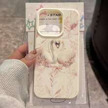 1pc Vintage Floral Heart Frame Swan Pattern TPU Phone Case Compatible With IPhone 17 Pro Max/17/16 Pro Max/15/13/12/11, S20 FE/A15/S24/A55,  Note 11/12/13 Pro, Full Body Soft Protective Cover - 款式7(1pc) - 查看 8