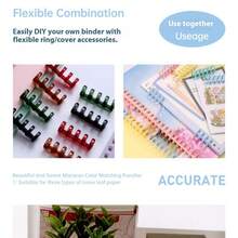 1pc 5-Hole MINI Cute DIY Punch, A5/B5/A4 Can Use, Infinite Creativity, Compact And Easy To Carry, Machine Can Hold Pendants, For Planner, Crafting, Journaling, Replacement Inner Pages - Mini 5-hole - View 7