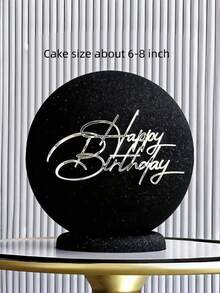 1/3/5/10件組 生日快樂蛋糕插牌 壓克力字母蛋糕裝飾品 生日派對蛋糕裝飾 烘焙用品 廚房用品 必備蛋糕裝飾 理想的節日禮物與派對裝飾 - 銀色 - 查看 5