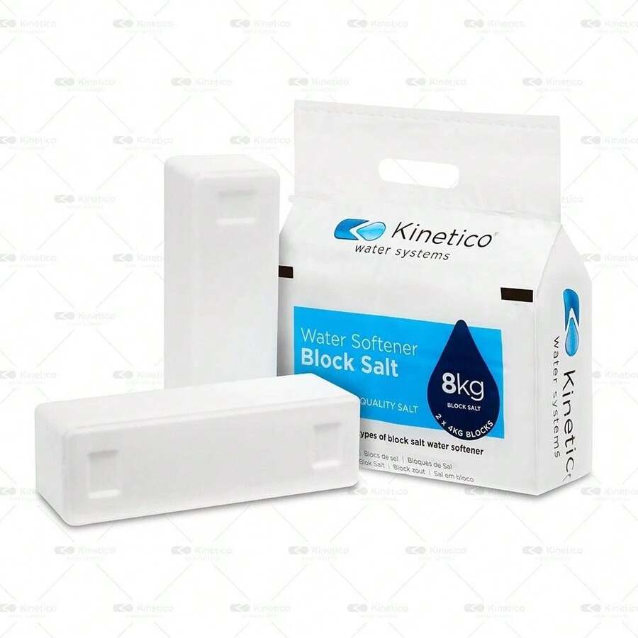 Kinetico Block Salt | 3 X Pks (6 Salt Blocks) | Water Softener Block Salt - Multicolor - View 1