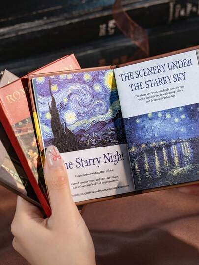 96 pièces Papier décoratif de scrapbooking thème de peinture vintage, série d'albums de peinture à l'huile anciens, convient pour les cadeaux, le bureau, la maison, le marquage, les étiquettes, les salles de classe, les jouets de divertissement, les journaux d'étudiants, les autocollants de décoration rétro créative DIY