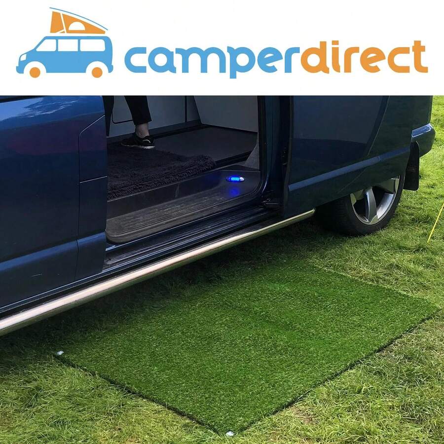 CamperMat Deluxe - Quality Camping Mat With Waterproof Bag And Pegs Provided - B - View 1
