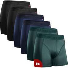 Multicolor (2x Negro, 2x Azul, 2x Verde)
