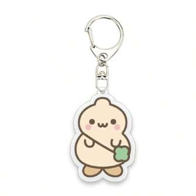 Hearts2Hearts 卡通毛绒亚克力 DIY 创意钥匙扣、包包挂饰、配饰、精致学生背包吊坠