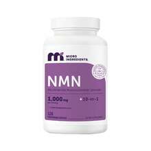 Micro*Ingredient*S NMN Complex 1,000mg Per Serving,10-1 Complex, Zero Filler Pure NMN 500mg With Vitamin C,Resveratrol,CoQ10.TMG,Quercetin,& Glutathione | NAD+Supplement Precursor - 120 viên nang - Xem 1