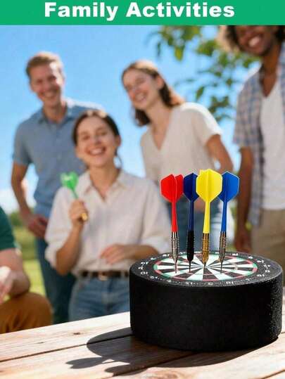 1/2pcs High Quality Dart Holder, Suitable For Dart Board Accessories, Fashionable Dart Storage Base For Soft Tip And Steel Tip Darts, Personalized Dart Holder Suitable For Men