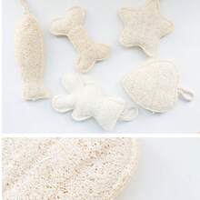 Toalla de baño gruesa de doble cara con forma de dibujo animado de luffa, juguete de limpieza para el baño - Osa Menor - Ver 6