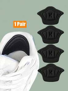 Miếng lót gót giày chống trượt, miếng đệm gót giày, dụng cụ điều chỉnh kích cỡ giày - Ngăn ngừa trượt, ma sát, phù hợp với giày cao gót, giày thể thao, giày thường ngày và giày trắng. - màu đen - Xem 8