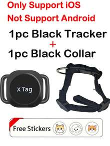 IOS Only, Not Compatible With Android. Pet Precise Anti-Lost Tracker, Suitable For IOS System, Can Track Cats, Dogs And Other Pets, Universal Collar, Compatible With Apple Tracker, Similar To Airtag IOS Tracker. Only Supports IOS Find Function, Not Compatible With Android Devices. Animal Tracking Solution, Pet Location Monitoring, IOS Pet Collar, Plastic Shell, Universal Collar Design, IOS Pet Owner, Urban Pet Guardian, Adjustable Collar. - Multicolor - View 9