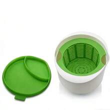 1 pieza Fabricante de queso para microondas, herramienta de fabricación de queso de plástico fácil de usar, apta para uso en la cocina, incluye cesta y tapa para queso - Verde - Ver 6