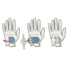 Original Stroke Counter with Universal Golf Glove Fastener - 4 - Ver 6