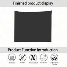 Cartoon Flag Cute Wall Tapestry For Art Science Fiction Room Home Decor Wall Hanging Banner P-PlimS Cute P-PlimS Art Room Decor - 黑色 - 查看 4