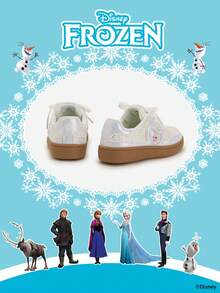 Disney 1 Pair Children's Sports Shoes, Including Princess, Anna Princess, And Arendelle Princess Sports Shoes, Suitable For Daily, Holiday Sports And Outdoor Wear. Comfortable, Non-Slip, Durable And Breathable Soles - Silver - View 3