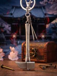 1个 Crunchyroll 官方授权的咒术回战武器合金钥匙扣，设计精美，动漫周边，送给朋友、家人、粉丝的生日、圣诞节、新年、情人节礼物 - 多色1 - 查看 2