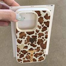 1个TPU材质小鹿图案可爱长颈鹿设计手机壳，兼容 17 Pro Max/17/16 Pro Max/15/13/12/11、S20 FE/A15/S24/A55，兼容Redmi Note 11/12/13 Pro，全包防震软壳保护套 - 白色 - 查看 3