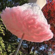 Váy lót kiểu Lolita mềm mại, mỏng nhẹ, không gọng, chất liệu voan mỏng, phù hợp mặc hàng ngày, dáng chữ A bồng bềnh, có thể dùng làm lớp lót cho trang phục công chúa trong dịp Lễ Tình nhân. - Màu Hồng baby - Xem 9