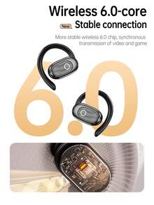 Acer OHR553 Bluetooth Earbuds Open-Ear Design With Charging Case Non-In-Ear OWS Wireless Earhooks Comfortable Wear Perfect For Sports Running Cycling Compatible With IOS/Android Phones - one-size - View 10