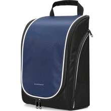 Smell Proof Shoe Cleat Bag for Travel Men - Golf Soccer Zippered Sport Shoe Carrier Bags with Ventilation and Side Pockets for Socks Tees Golf Balls; Golf Accessories Fathers Dad Day Gifts for Men - Azul - Ver 8