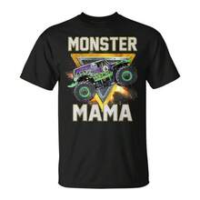 Monster Truck Mama Monster Truck Are My Jam Truck Lovers Women Sweatshirt3 - 黑色 - 查看 8