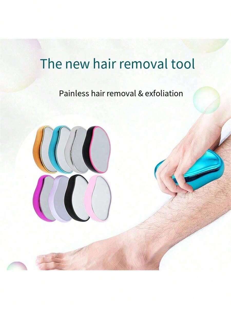 1. Máy triệt lông bằng tinh thể, loại bỏ lông không đau, dễ vệ sinh và tái sử dụng, dùng để triệt lông cơ thể trong chăm sóc sắc đẹp. - nhiều màu - Xem 1