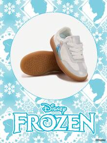 Disney 1双儿童授权合作款运动鞋，包括公主、安娜公主和阿伦黛尔公主运动鞋，适合日常、假日运动和户外穿着。舒适、防滑、耐用且透气的鞋底。 - 銀色 - 查看 2