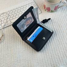 New Embroidered Cartoon Cute Women Wallet, Multi-Card Slots Zipper Coin Purse, Fashion Card Holder - Multicolor - View 6