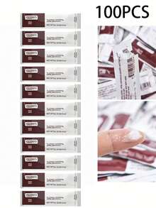 100pcs Tattoo Care Gel, Gel, Care Cream And Cream, Tattoo Art Tattoo Products, Care Essentials, Skin Care Routine, Non-Greasy Solution, Plastic Container, Gentle Formula, Cream, Light Beige Color Care, Clean Hands Users, Tattoo Artists - Nhiều màu - Xem 8